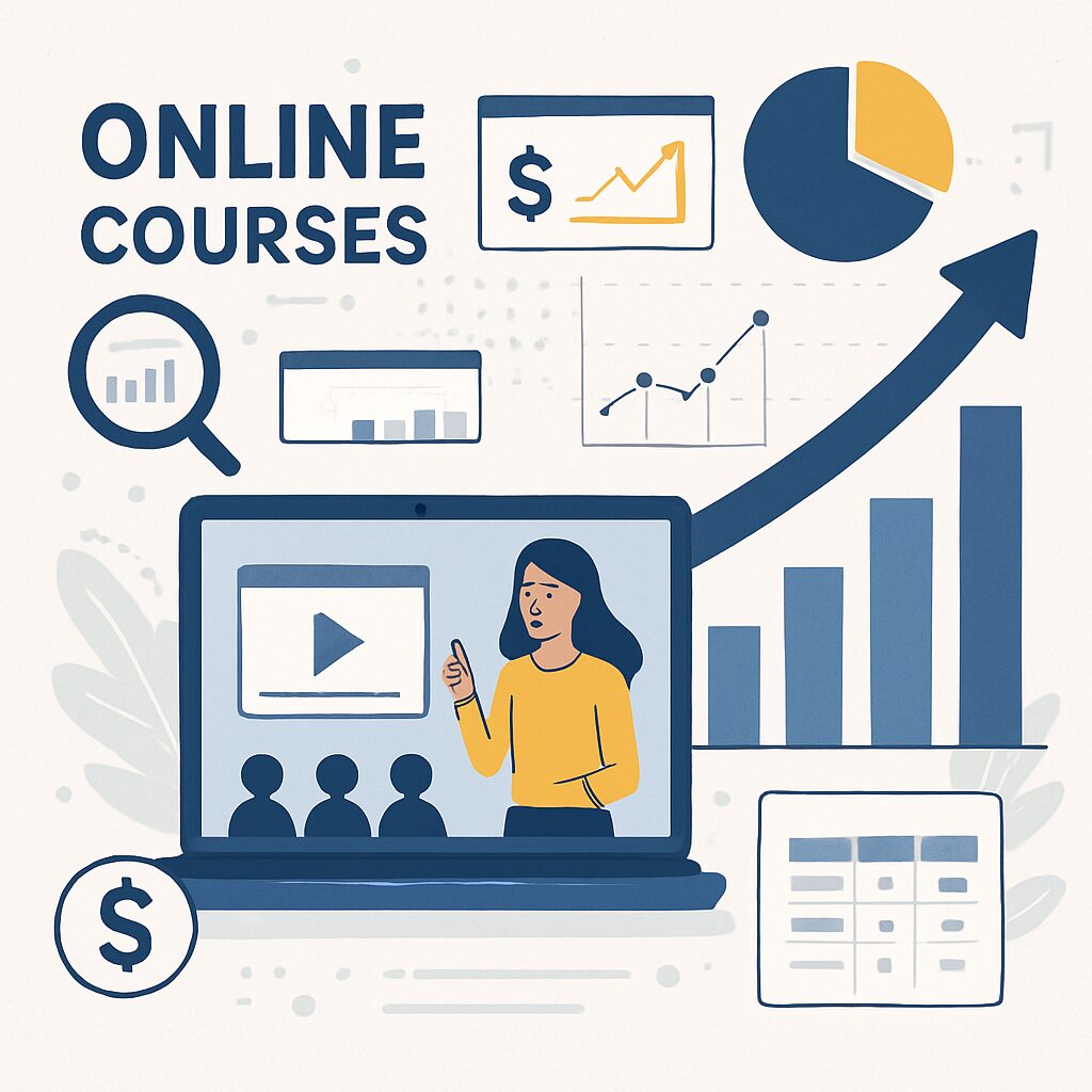 découvrez comment créer des cours en ligne et générer des revenus facilement avec nos conseils pratiques. apprenez les stratégies pour monétiser vos compétences et automatiser vos gains. lancez-vous dès aujourd'hui dans l'aventure de l'enseignement numérique pour transformer votre savoir en argent.