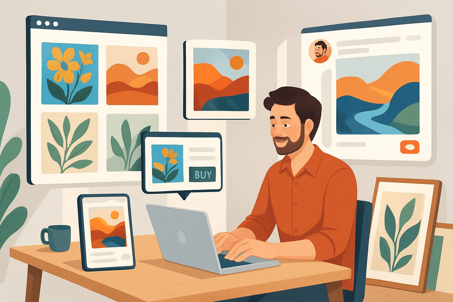 découvrez des stratégies efficaces pour vendre vos créations artistiques en ligne. apprenez à maximiser vos profits grâce à des conseils pratiques sur la mise en valeur de vos œuvres, le choix des plateformes, et l'optimisation des prix.