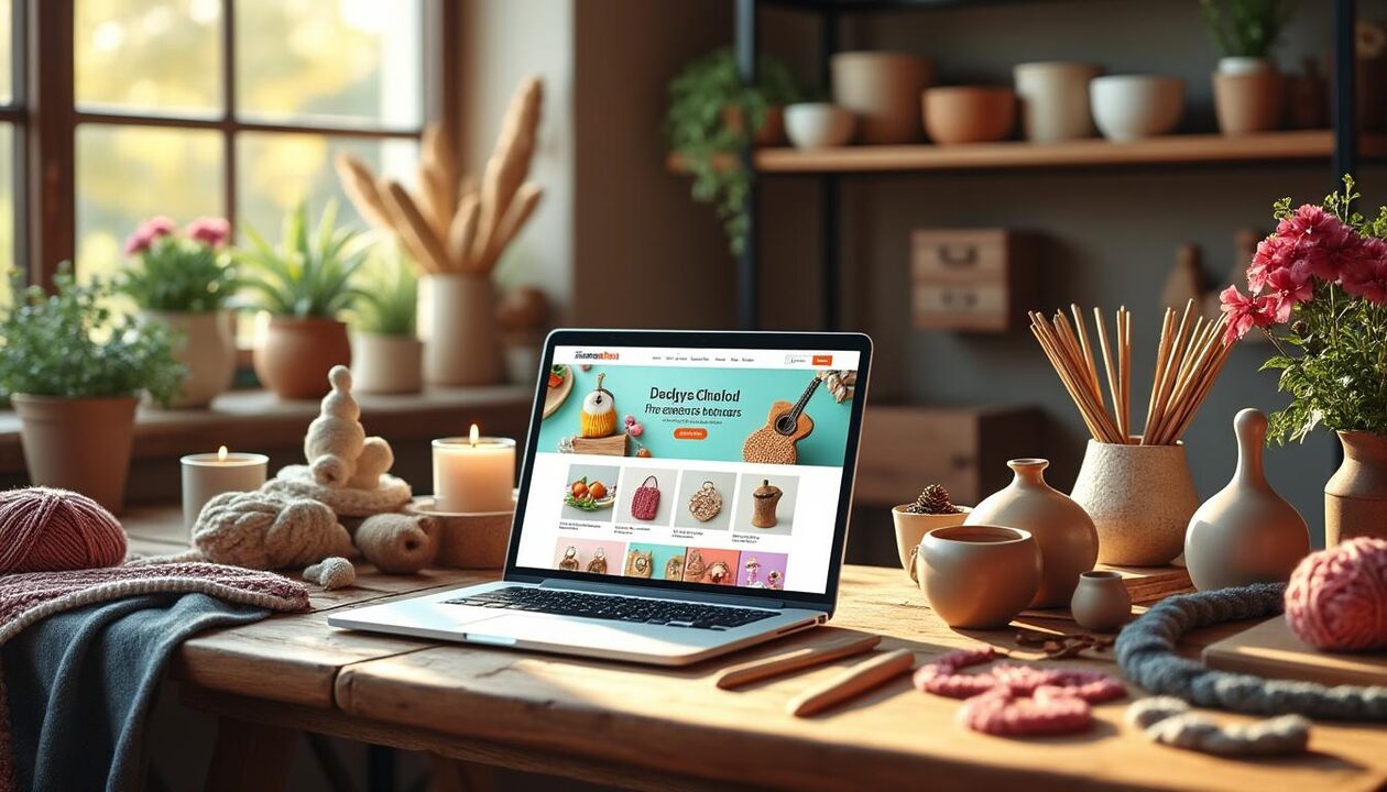 découvrez comment gagner de l'argent facilement en vendant vos produits artisanaux en ligne. ce chapitre vous guide à travers les étapes essentielles pour lancer votre boutique et réussir sur internet.